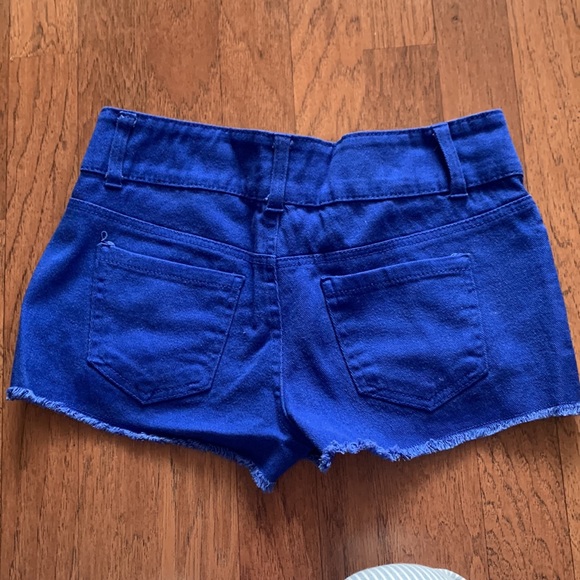 Cobalt Blue Shorts. See measurements in photos - Picture 2 of 6